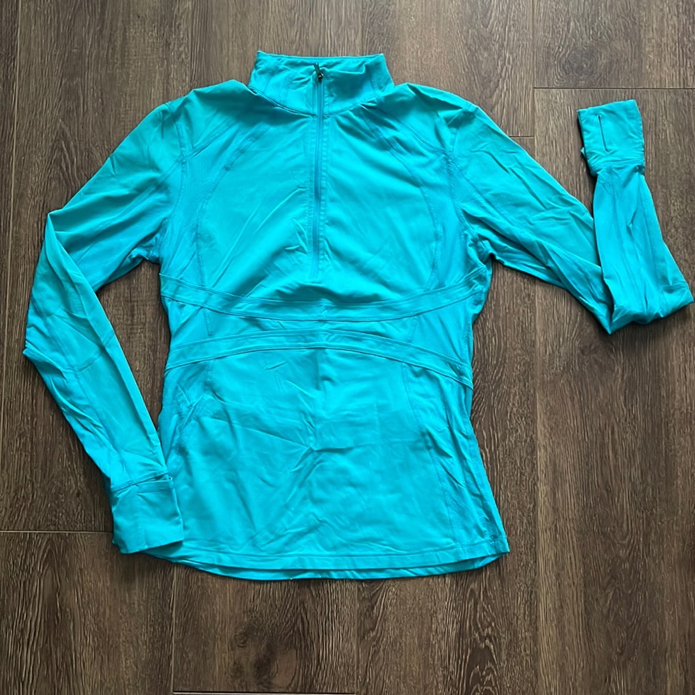 Lululemon Athletica slip on half-zip size 12
